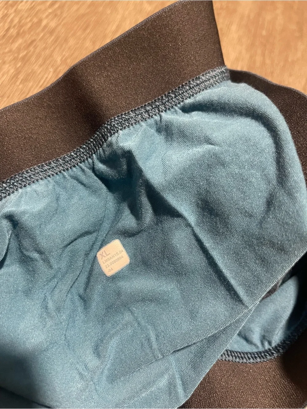 lululemon athletica Teal Patterned Men’s Boxer Briefs